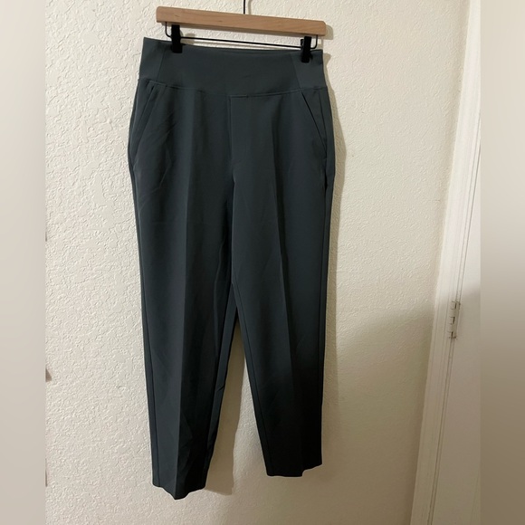 ATHLETA Aspen Olive Endless High Rise Pants Size 6 - Picture 9 of 11